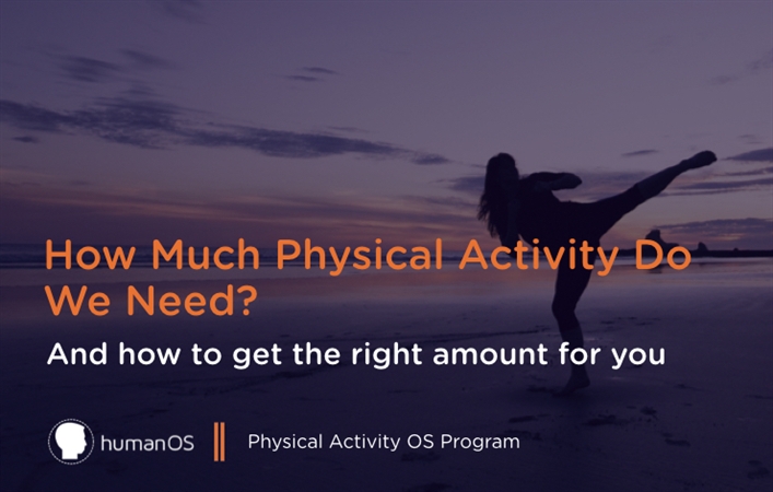 How Much Physical Activity Do We Need?